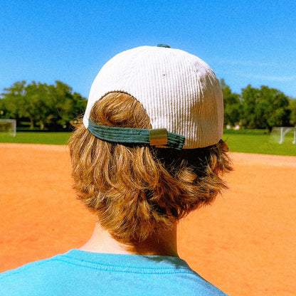 CORDUROY HAT - TEAL (PRE ORDER)